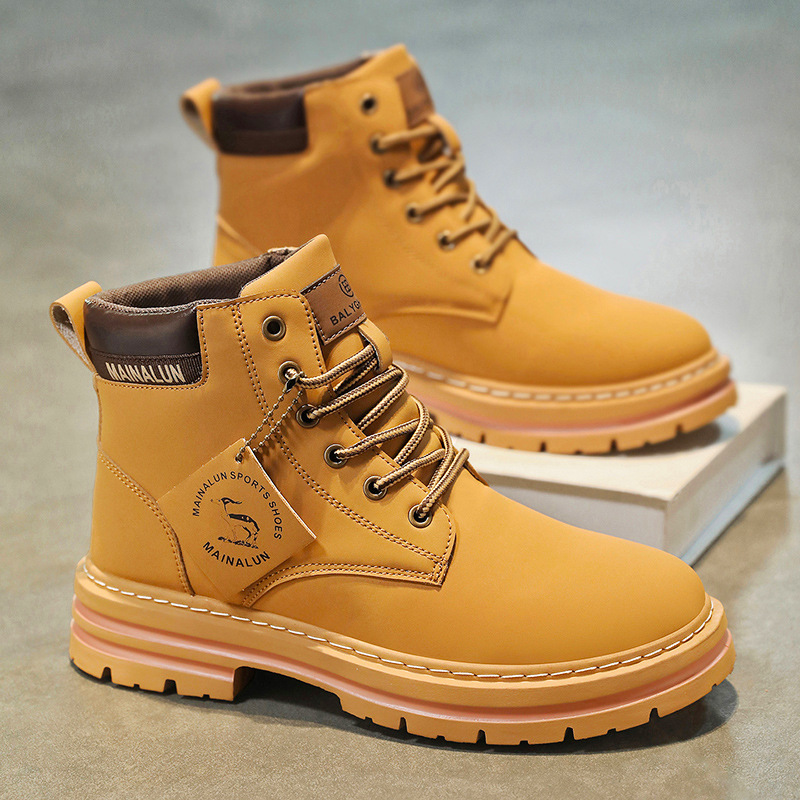 Men Shoes Boots - Classic Men High Top Boots High