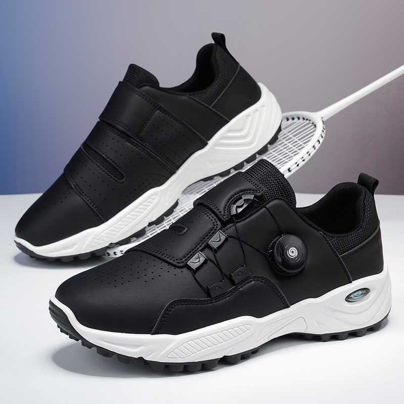 Men's Rotating Button Velcro T - огляд і ціна Men'S Shoes With Velcro