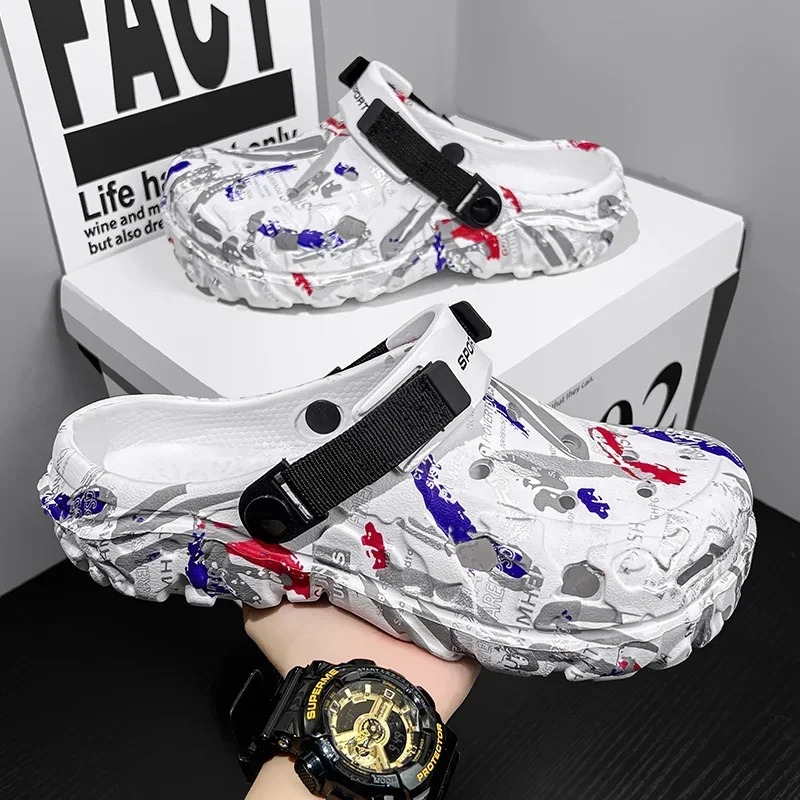 1Pair Plus Size 48 49 Men Brea - огляд і ціна Men'S Shoes Crocs