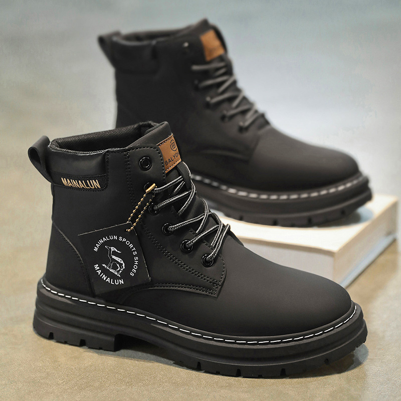 Classic Men High Top Boots Hig - огляд і ціна Men Shoes Boots