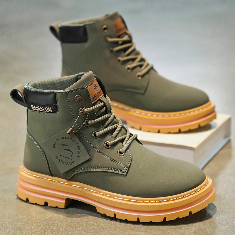 Classic Men High Top Boots Hig - огляд і ціна Men Shoes Boots