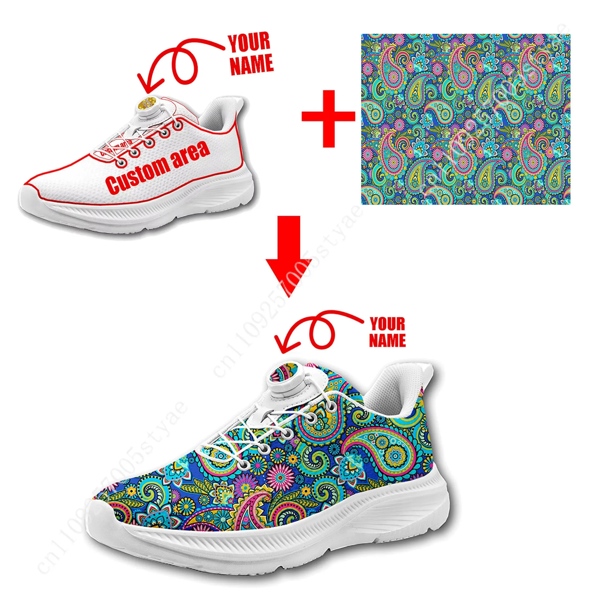 Bohemian Mandala Floral Print  - огляд і ціна Men'S Shoes Lightweight