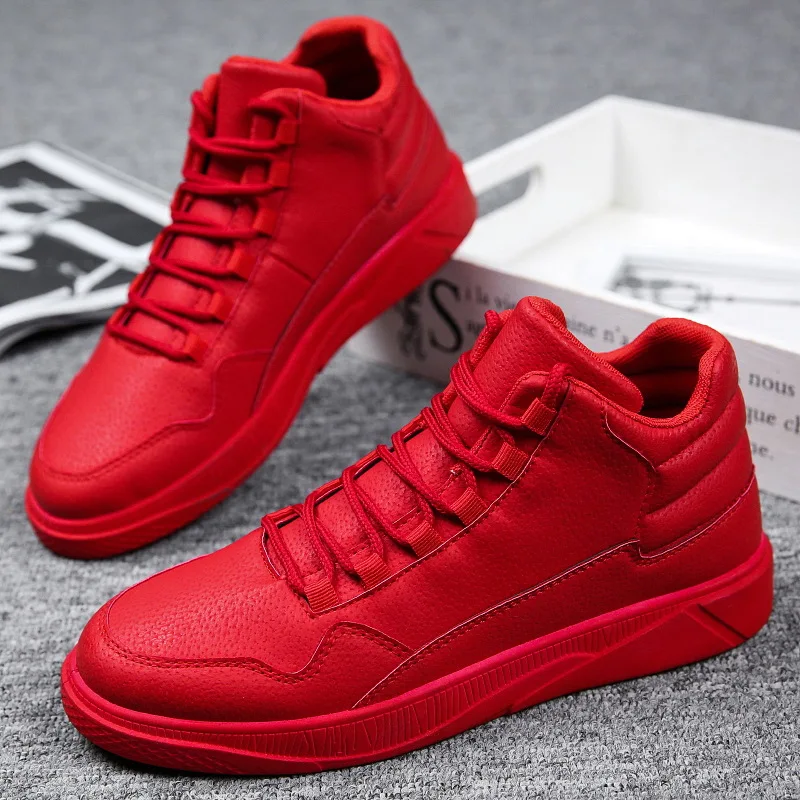 Keep Warm Men's Red High-Top L - огляд і ціна Men Shoes Red Bottom