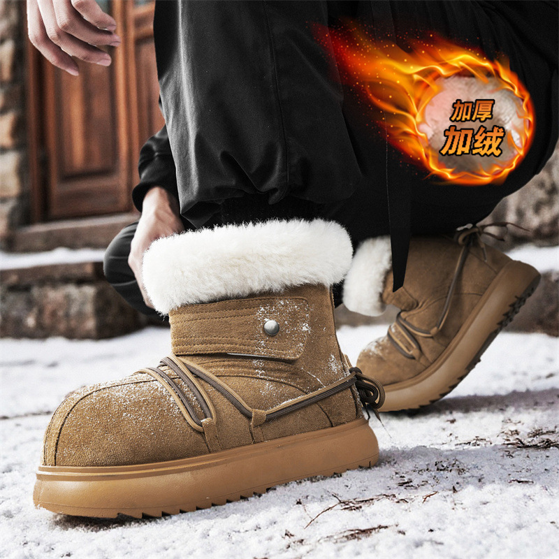 2025 New Winter Men Snow Boots - огляд і ціна Men Shoes Marks
