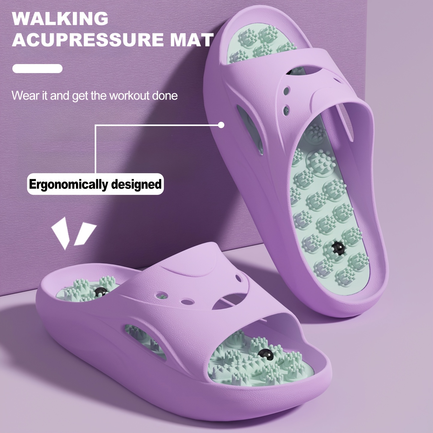 Women Men EVA Massage Slippers - огляд і ціна Flip Flop Beach Men
