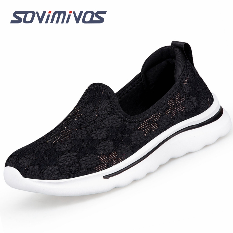 High Quality Women Flat Shoes  - огляд і ціна Mesh Trainer Breathable