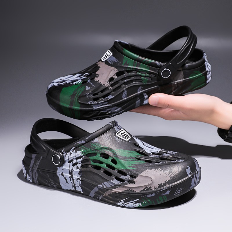 Men's Summer Camouflage Graffi - огляд і ціна Men'S Shoes Crocs