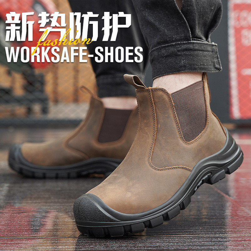 large size men's fashion steel - огляд і ціна Men'S Shoes For Work