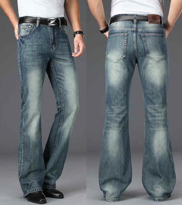 Men's Flared Jeans Loose Men B - огляд і ціна Men Shoes Jeans