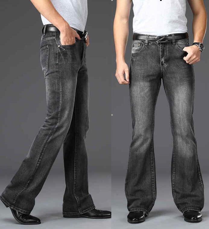 Men's Flared Jeans Loose Men B - огляд і ціна Men Shoes Jeans