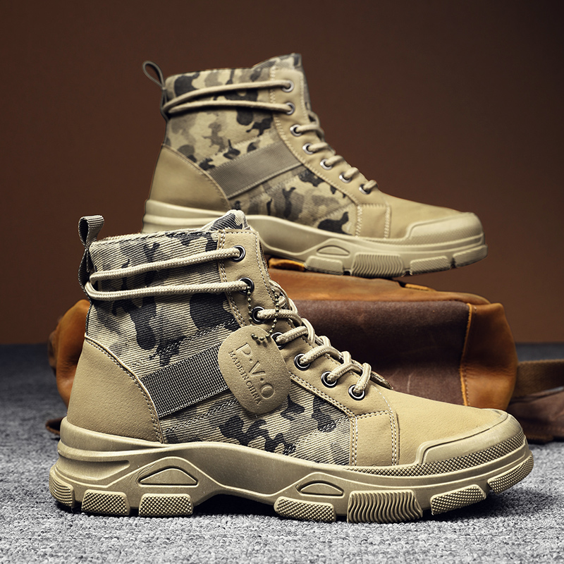 High-Top Boots for Men Autumn  - огляд і ціна Men'S Shoes For Work