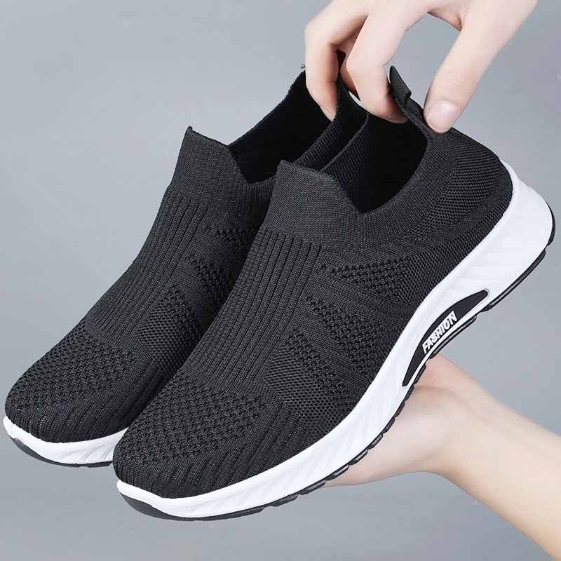 Men Breathable Knit Slip On Sh - огляд і ціна Men Shoes Marks