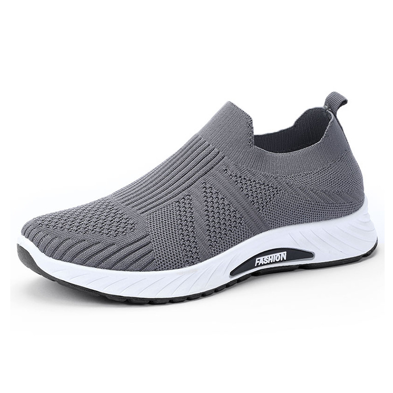 Men Breathable Knit Slip On Sh - огляд і ціна Men Shoes Marks