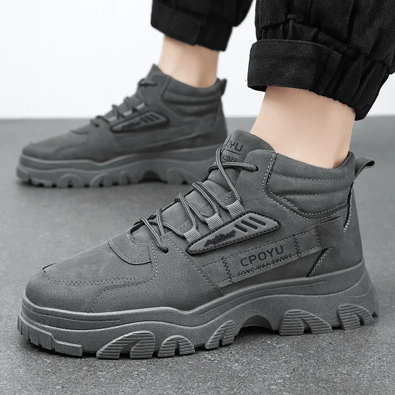 Ankle Boots Men's Shoes Spring - огляд і ціна Men'S Shoes To Increase Height