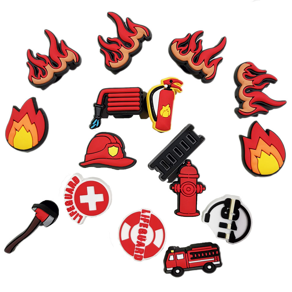 Fireman Shoe Charms for Crocs  - огляд і ціна Men Shoes Jeans