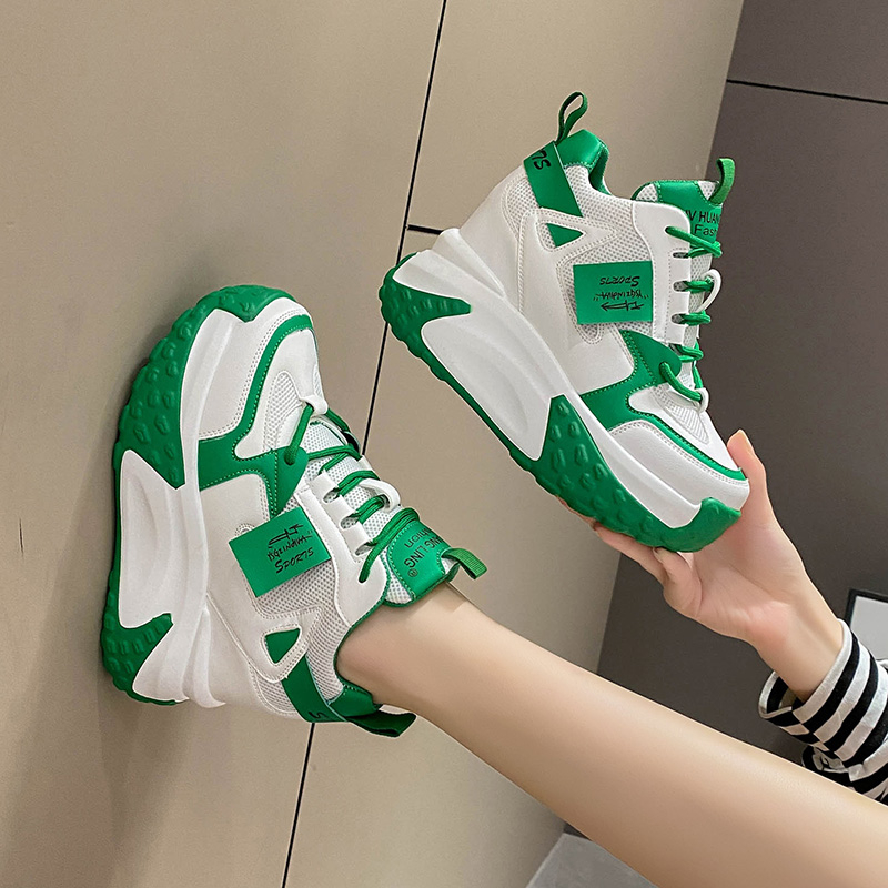 9.5CM Women High Platform Snea - огляд і ціна Mesh Trainer Breathable