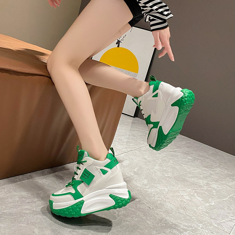 9.5CM Women High Platform Snea - огляд і ціна Mesh Trainer Breathable