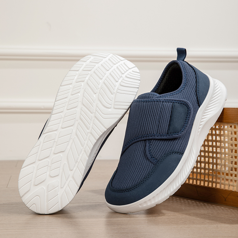 Men's Wide-Fit Mesh Breathable - огляд і ціна Men'S Shoes With Velcro