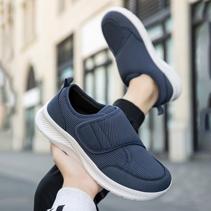 Men's Wide-Fit Mesh Breathable - огляд і ціна Men'S Shoes With Velcro