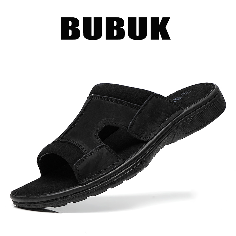 Bubuk Men's Outdoor Slip-On Le - огляд і ціна Men'S Shoes With Velcro