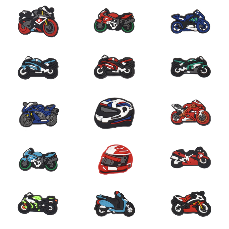 Motorcycles Shoe Charms for Cr - огляд і ціна Men Shoes Jeans