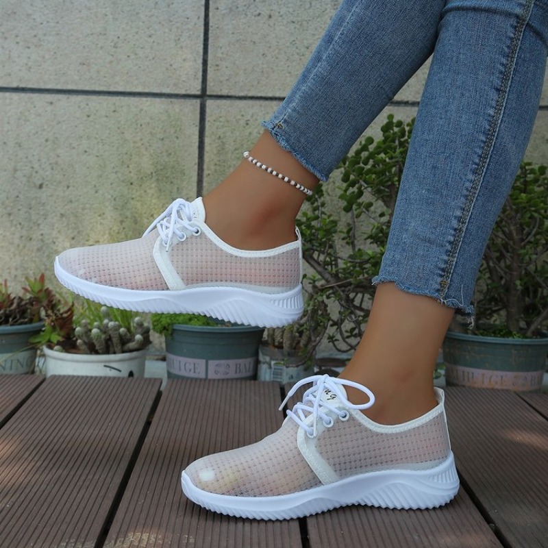 Women's Sneakers Round Toe Lac - огляд і ціна Running Shoes Lightweight