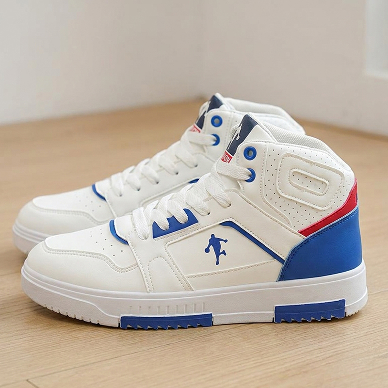 Men's White High-Top Color Blo - огляд і ціна Men Shoes White Colour