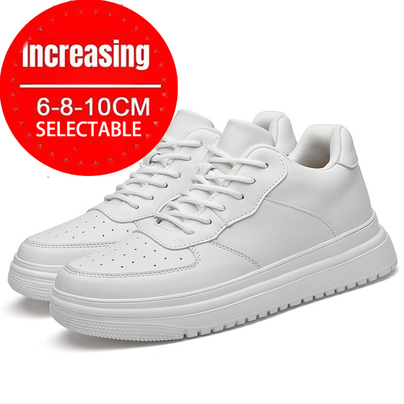 Sneakers Man Elevator Shoes He - огляд і ціна Men Shoes White Colour