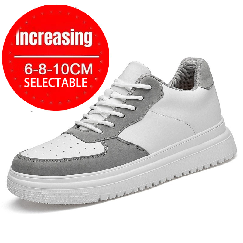 Sneakers Man Elevator Shoes He - огляд і ціна Men Shoes White Colour