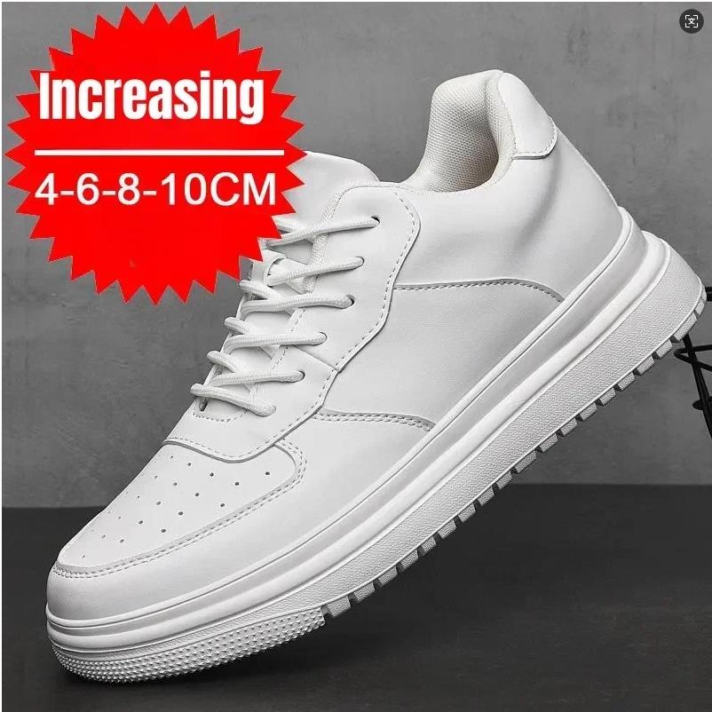 Sneakers Man Elevator Shoes He - огляд і ціна Men Shoes White Colour