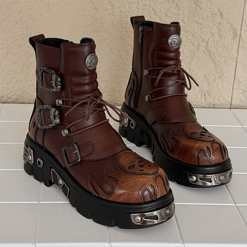 Men Height Increasing Punk Sty - огляд і ціна Men'S Shoes To Increase Height