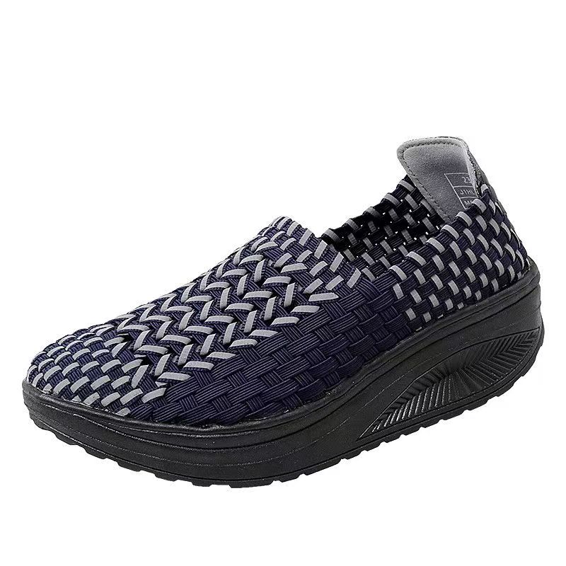 Woman Hand Woven Wedges Casual - огляд і ціна Running Shoes Lightweight
